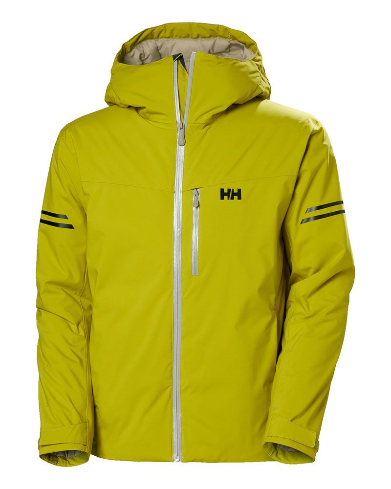 Helly Hansen Men's Swift Team Insulated Ski Jacket Skijakke Herre - Bright Moss -