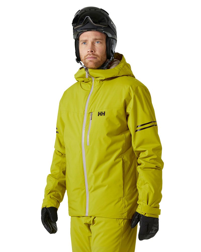 Helly Hansen Men's Swift Team Insulated Ski Jacket Skijakke Herre - Bright Moss - Bright Moss
