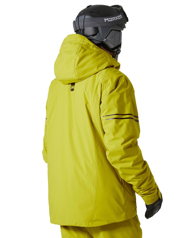 Helly Hansen Men's Swift Team Insulated Ski Jacket Skijakke Herre - Bright Moss -