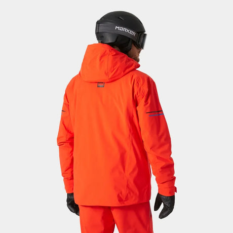 Helly Hansen Men's Swift Team Insulated Ski Jacket Skijakke Herre - Cherry Tomato -