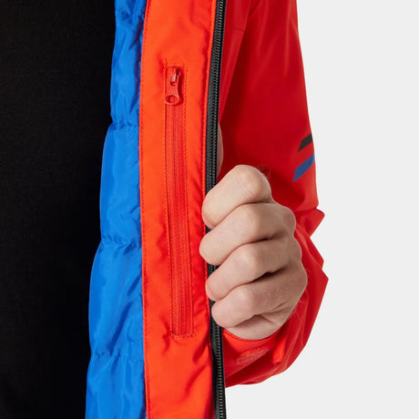 Helly Hansen Men's Swift Team Insulated Ski Jacket Skijakke Herre - Cherry Tomato -