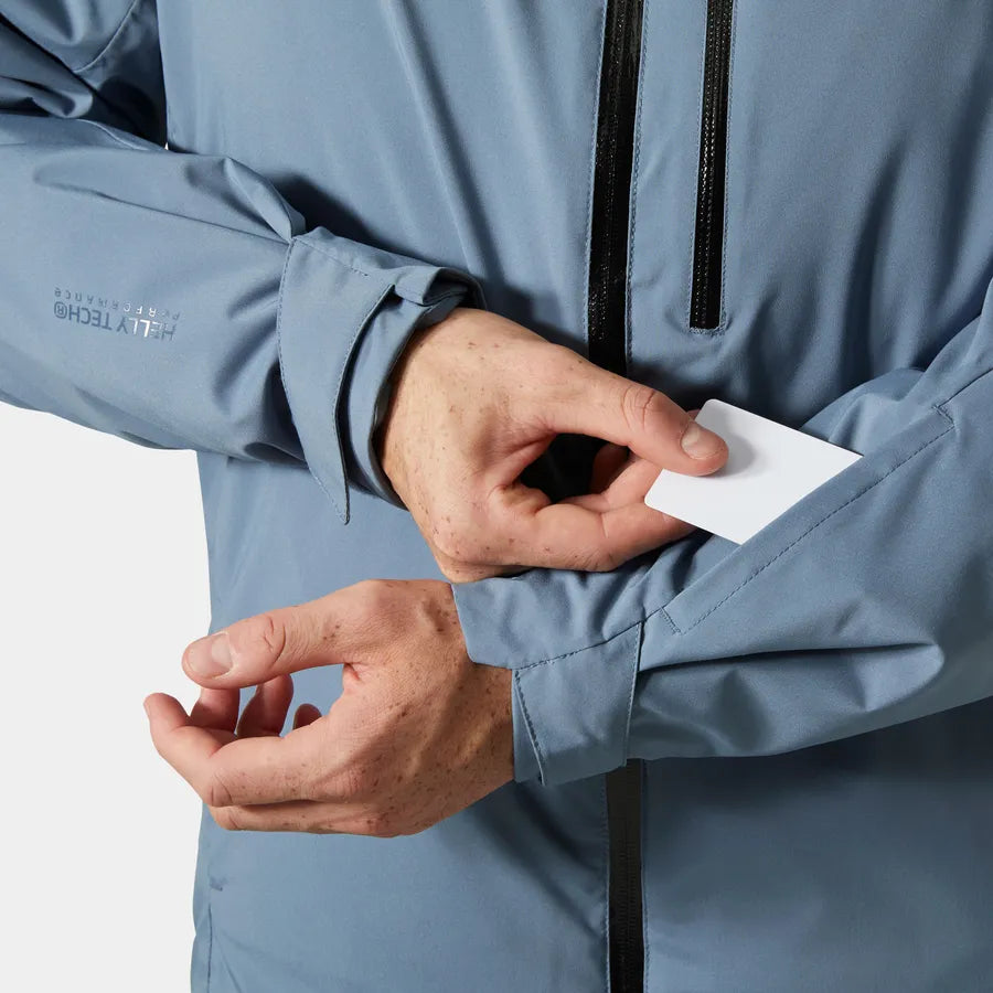 Helly Hansen Men's Swift Team Insulated Ski Jacket Skijakke Herre - Washed Navy -