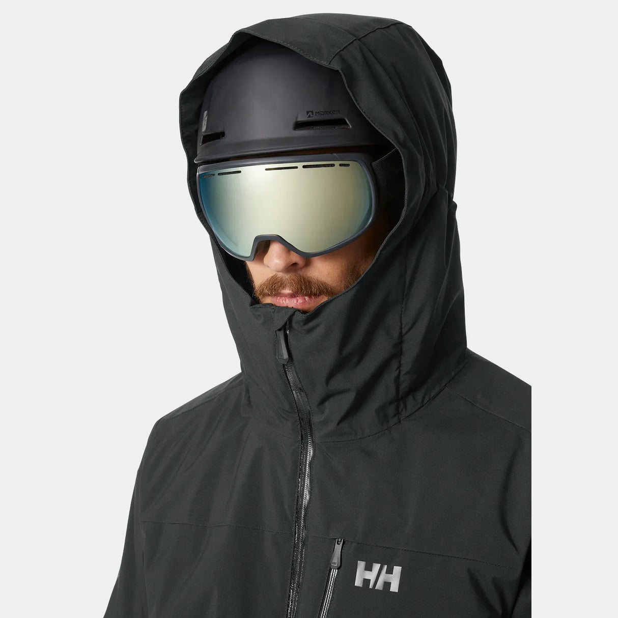 Helly Hansen Men’s Gravity Insulated Ski Jacket Skijakke Herre - Black -