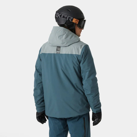Helly Hansen Men's Alpine Insulated Ski Jacket Skijakke Herre - Dark Creek -