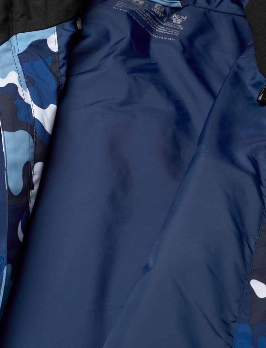 Helly Hansen Men's ULLR D Shell Ski Jacket Skijakke Herre - Ocean Camo -