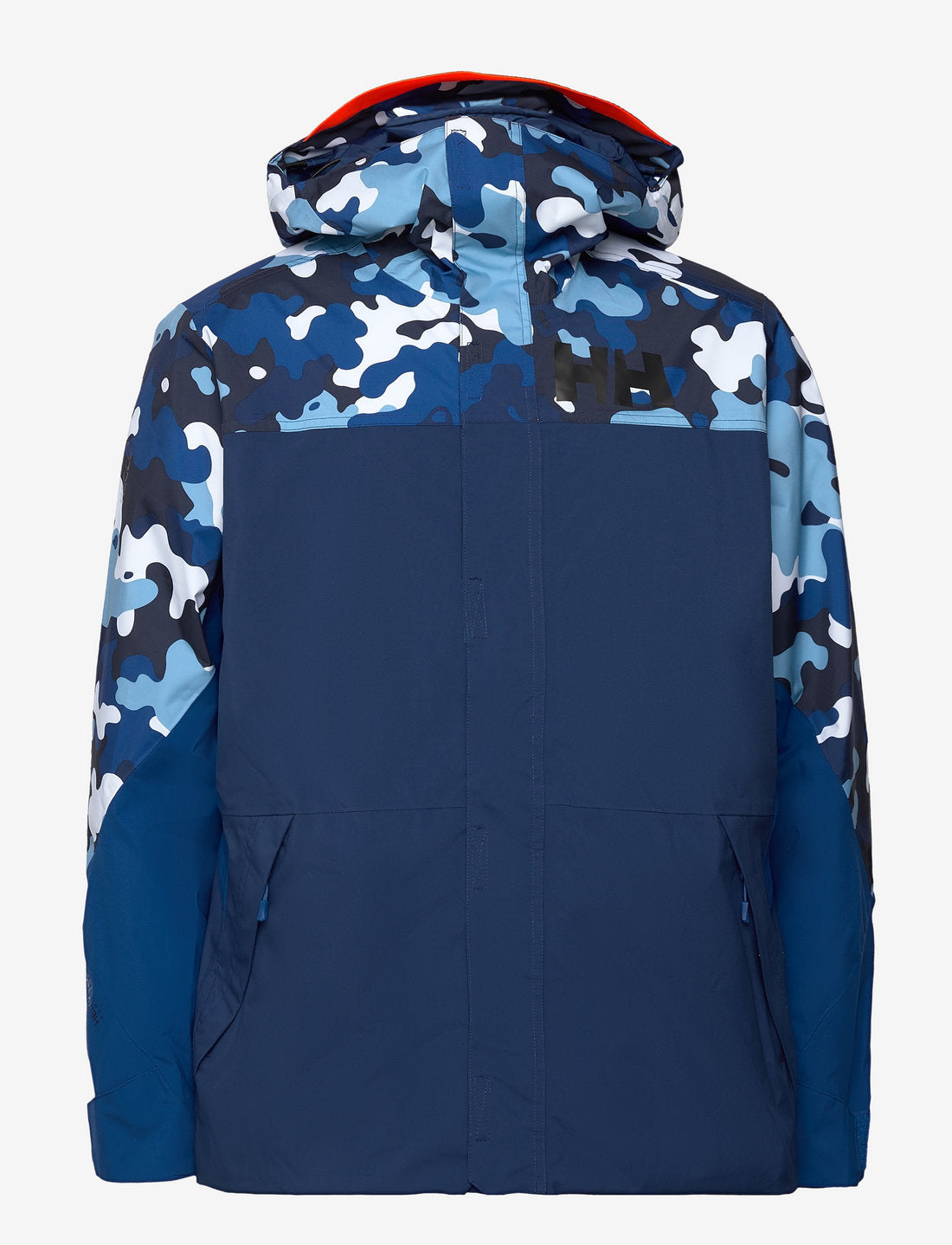 Helly Hansen Men's ULLR D Shell Ski Jacket Skijakke Herre - Ocean Camo -