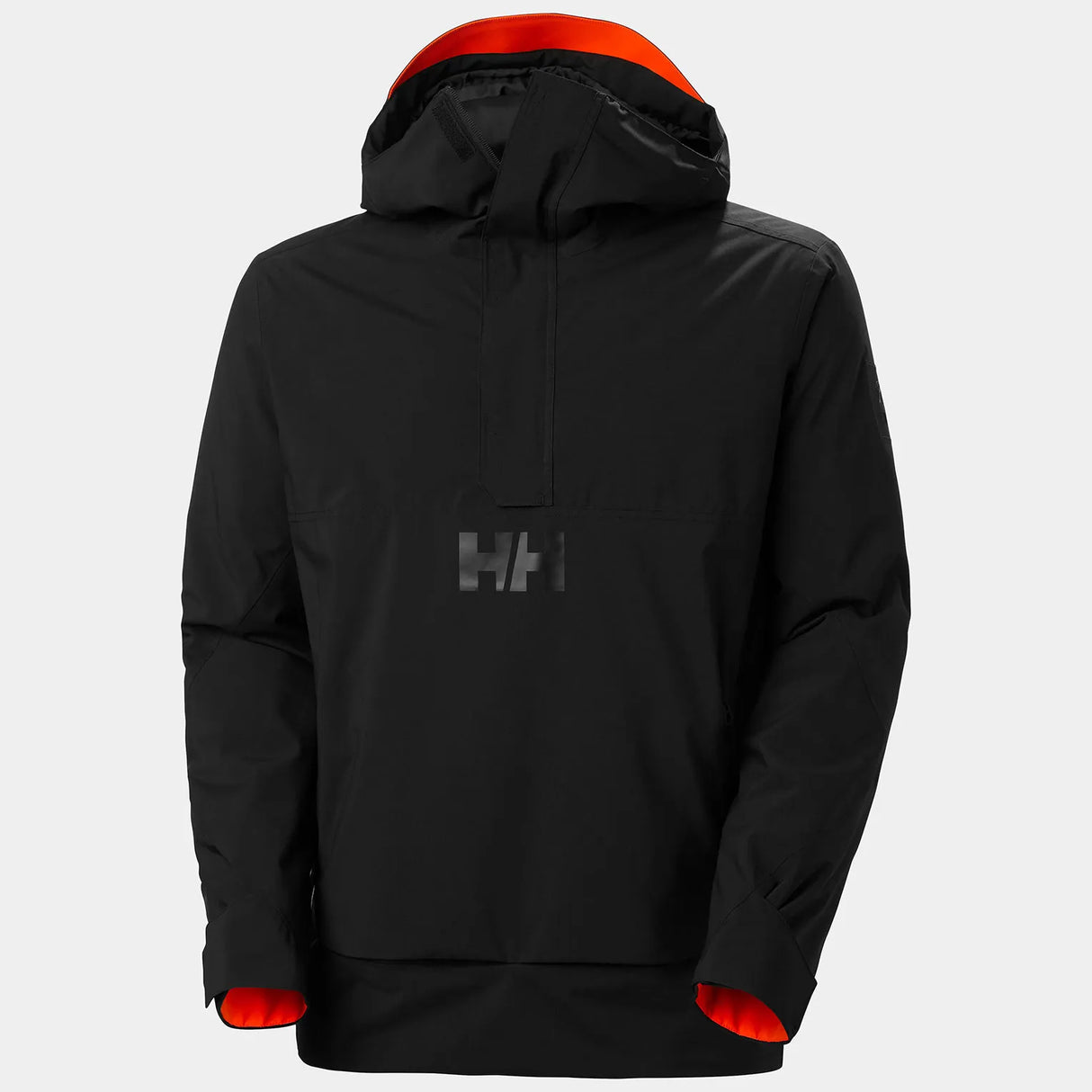 Helly Hansen Men's ULLR D Insulated Ski Anorak Jacket Skijakke Herre - Black - Black