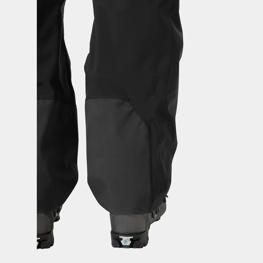 Helly Hansen Men's ULLR D Skisæt Herre - Black Ice / Black -