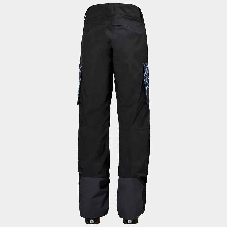Helly Hansen Men's ULLR D Skisæt Herre - Black Ice / Black -