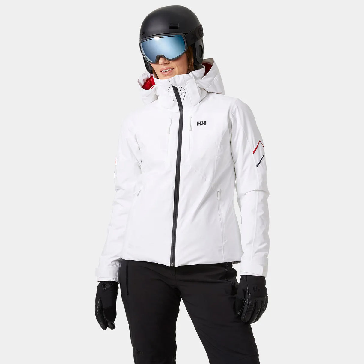 Helly Hansen Women’s Alphelia Infinity Skijakke Dame - White - White