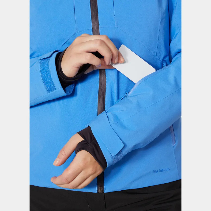 Helly Hansen Women’s Alphelia Infinity Skisæt Dame - Ultra Blue / Black -