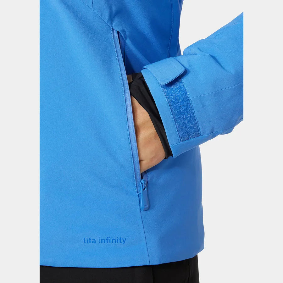 Helly Hansen Women’s Alphelia Infinity Skisæt Dame - Ultra Blue / Black -