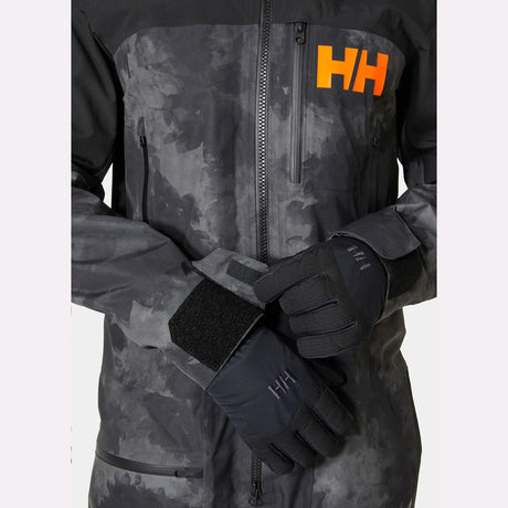 Helly Hansen Unisex Chugach Infinity Printed Suit Skidragt - Dame / Herre - Black Marble -
