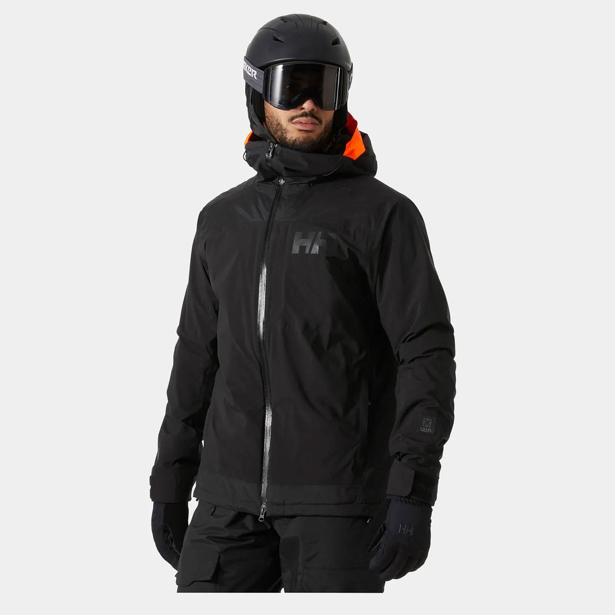 Helly Hansen Men's Powdreamer 2.0 / Sogn Skisæt Herre - Black / Neon Orange -