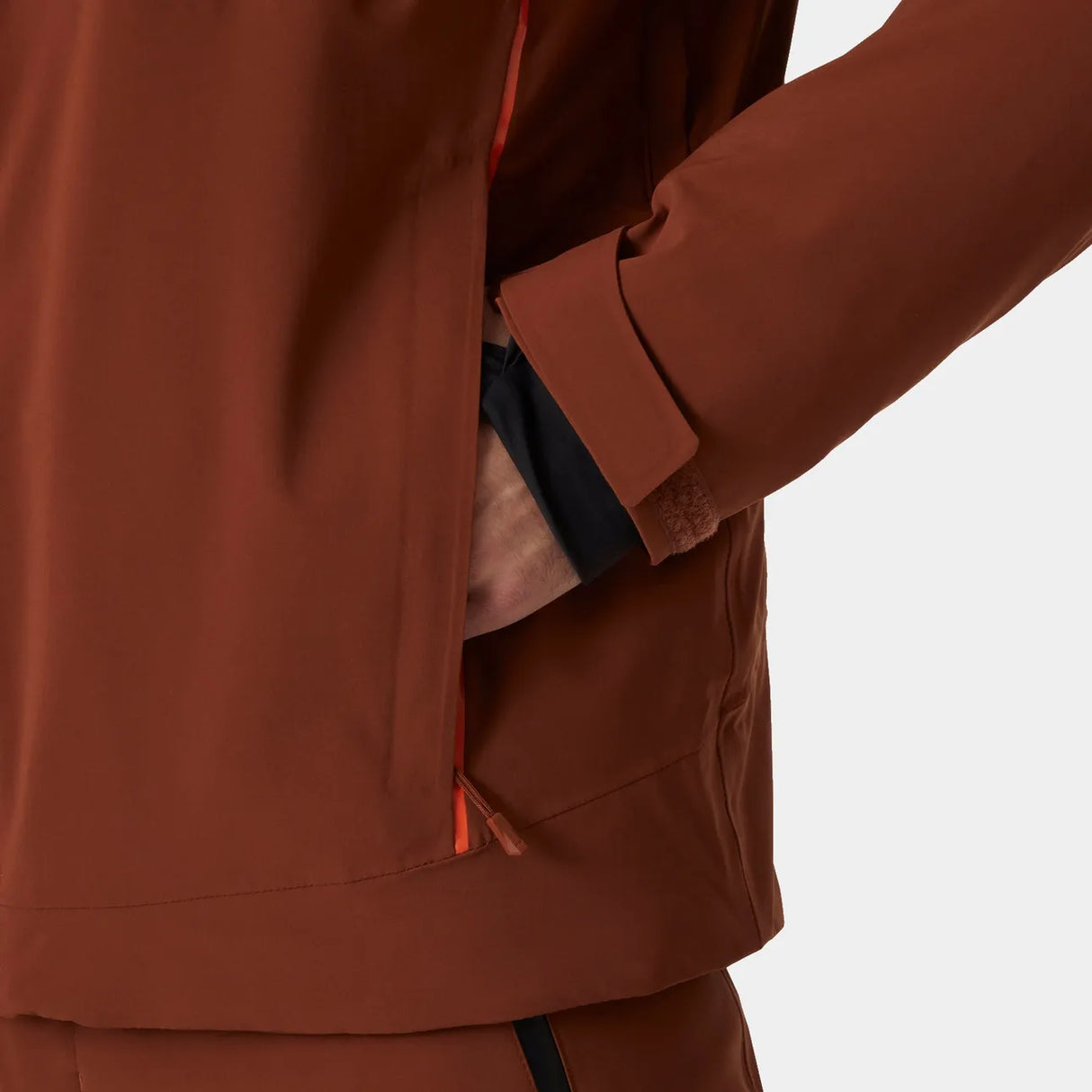 Helly Hansen Men's Alpha 4.0 Ski Jacket Skijakke Herre - Iron Oxide -