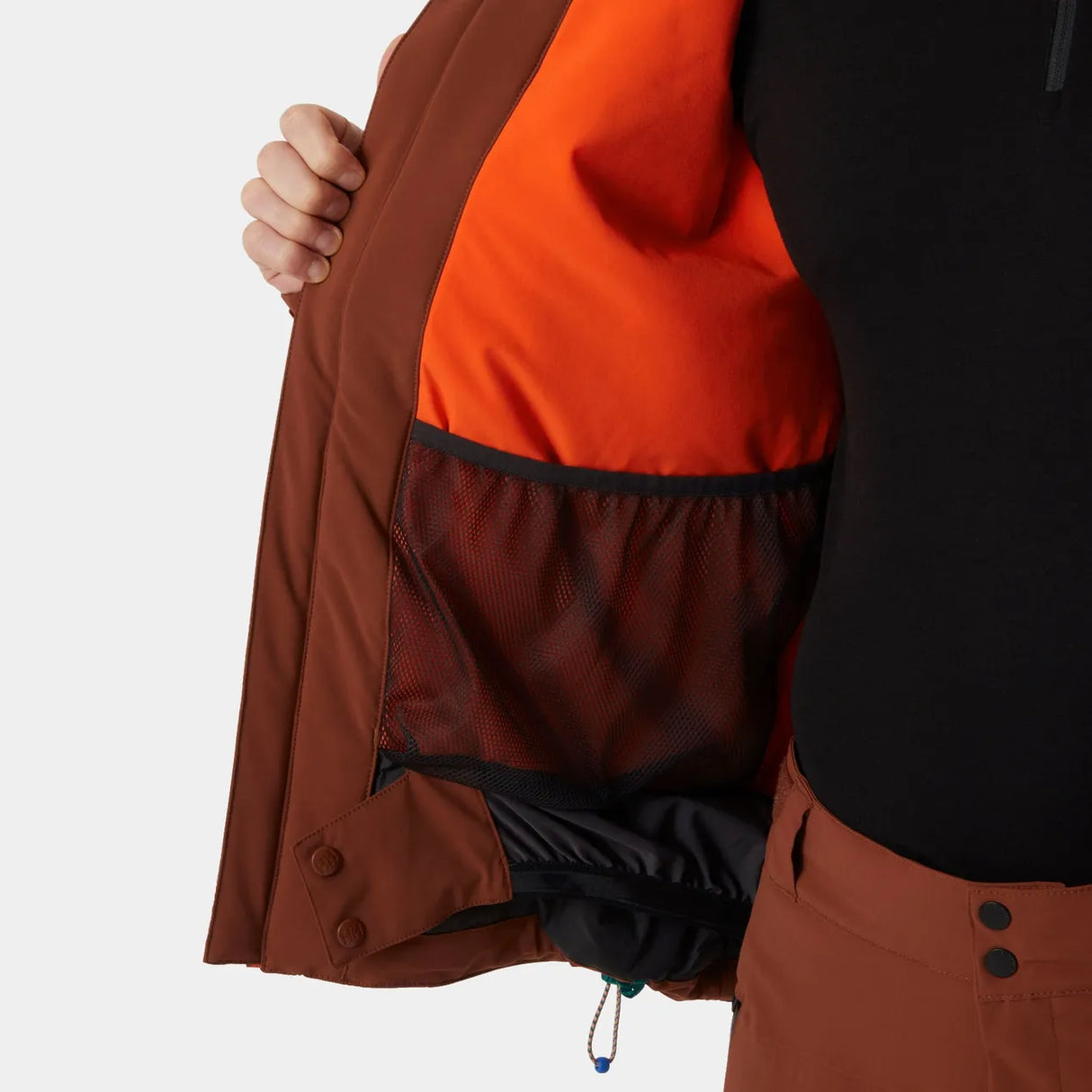 Helly Hansen Men's Alpha 4.0 Ski Jacket Skijakke Herre - Iron Oxide -