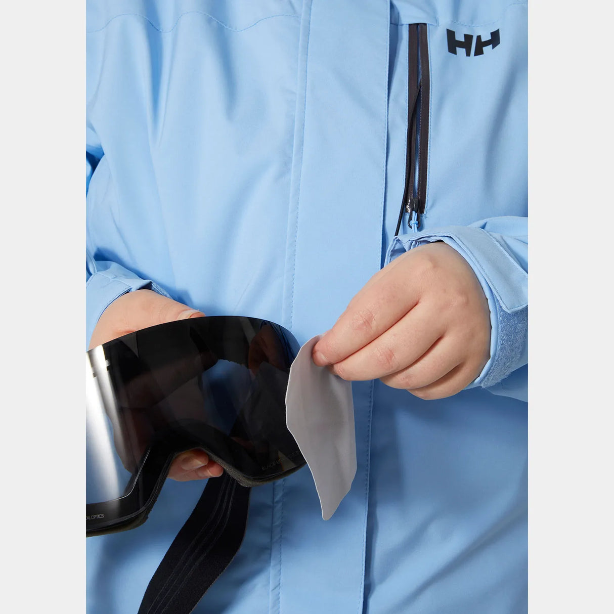 Helly Hansen Women's Snowplay Plus Jacket Skijakke Dame - Bright Blue -