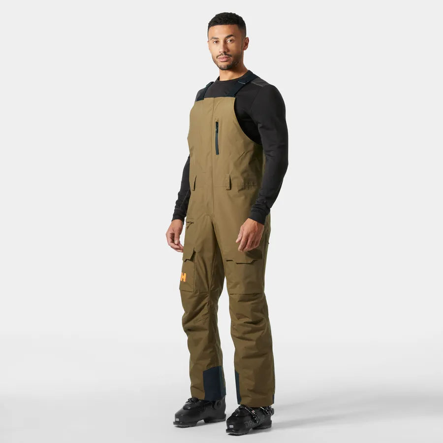 Helly Hansen Men's Sogn Bib Cargo Ski Pants Skibukser Herre - Sepia