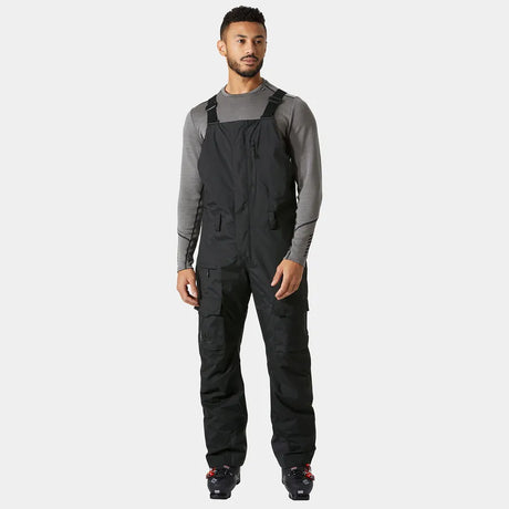 Helly Hansen Men's Straightline & Sogn Bib Cargo Skisæt Herre - Azid Lime / Black -