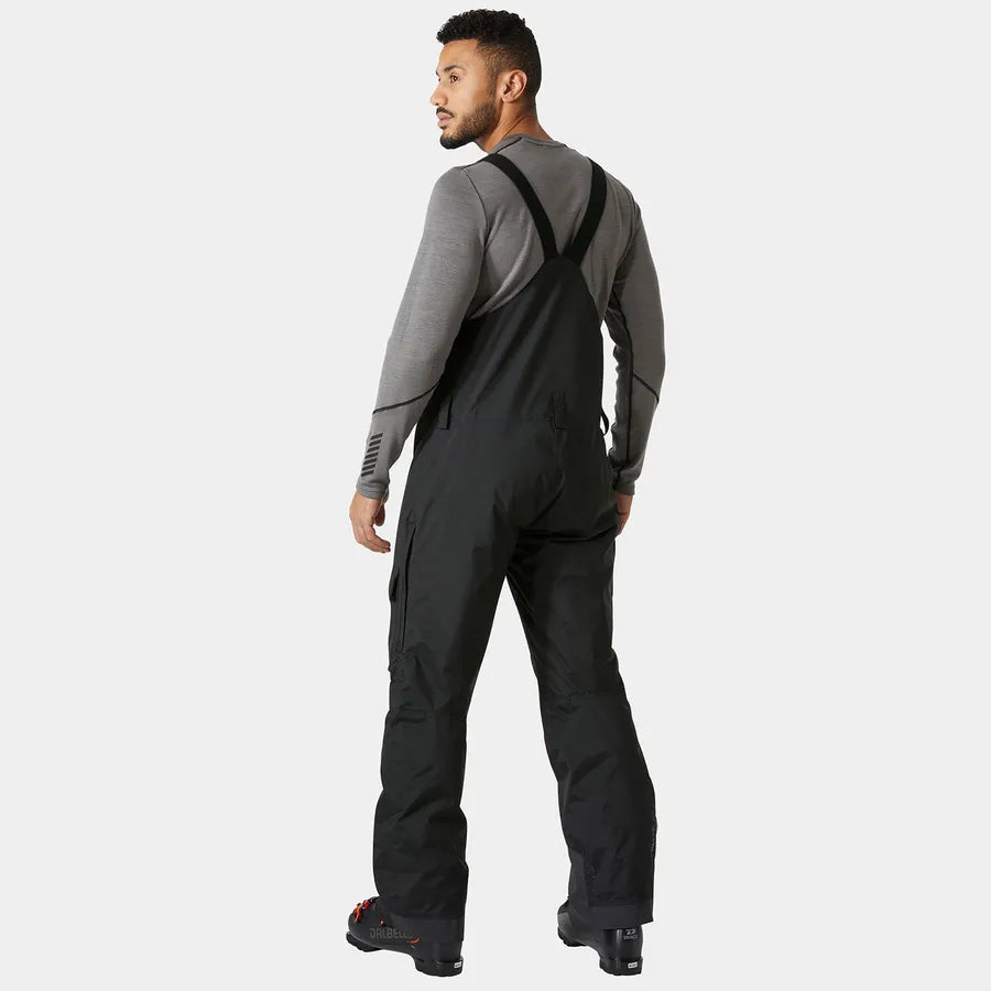 Helly Hansen Men's Straightline & Sogn Bib Cargo Skisæt Herre - Azid Lime / Black -