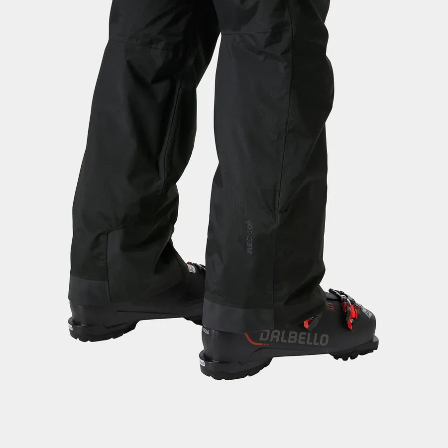 Helly Hansen Men's Straightline & Sogn Bib Cargo Skisæt Herre - Azid Lime / Black -