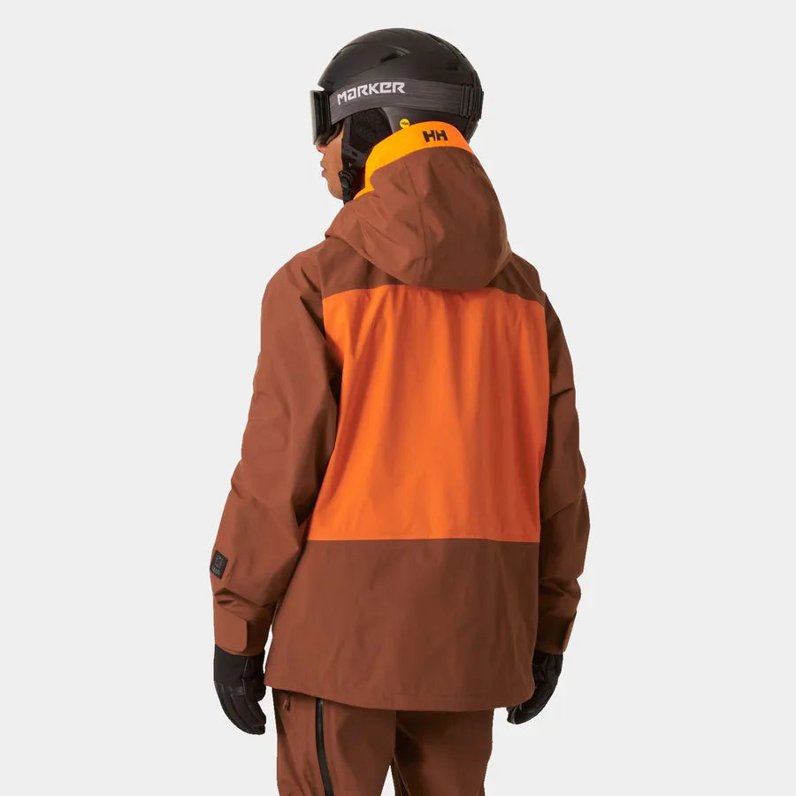 Helly Hansen Men's Sogn Tinden Bib Shell Skisæt Herre - Iron Oxide -