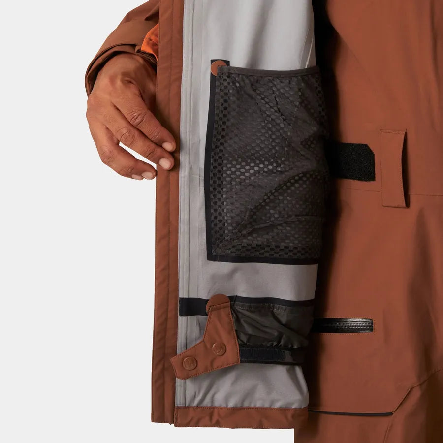 Helly Hansen Men's Sogn Tinden Shell Jacket Skijakke Herre - Iron Oxide -