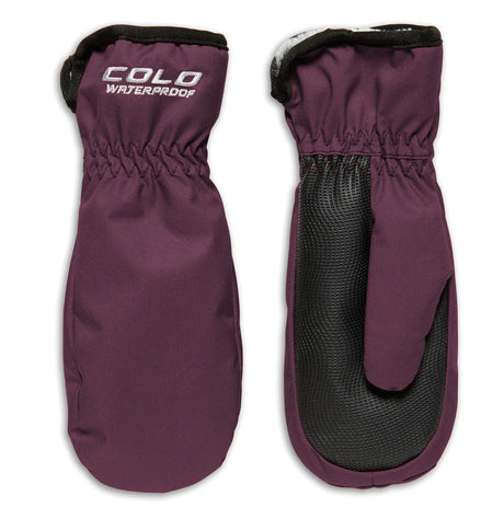 Cold Soft Shell Mitten JR Børnevanter - Aubergine