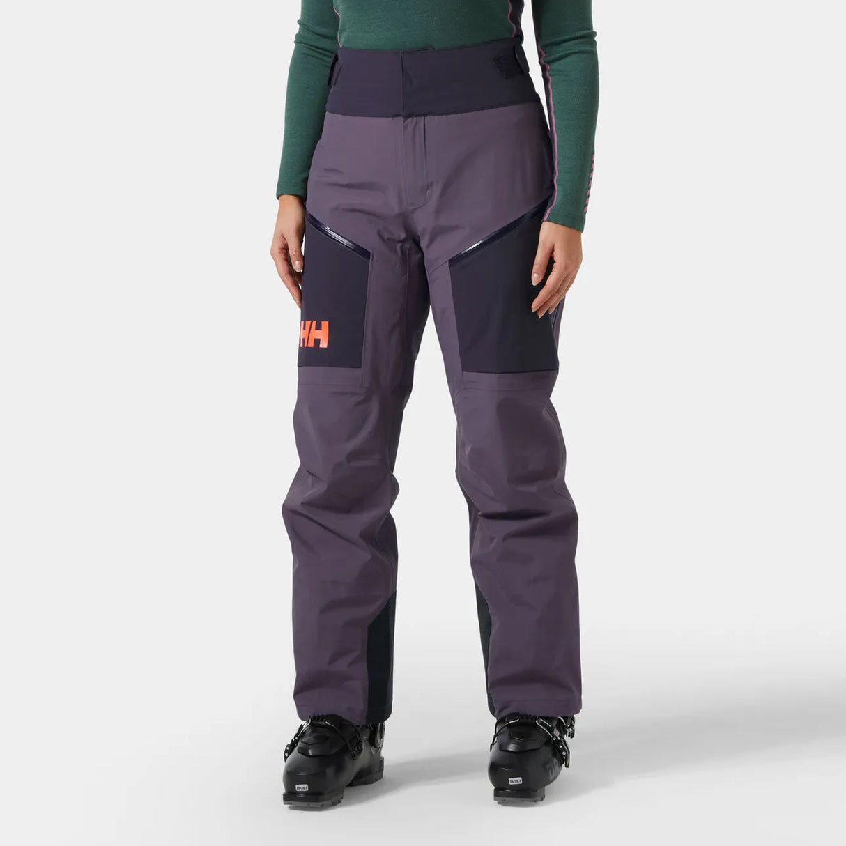 Helly Hansen Women's Sogn Shell Ski Pants Skibukser Dame - Smoked Purple - Smoked Purple