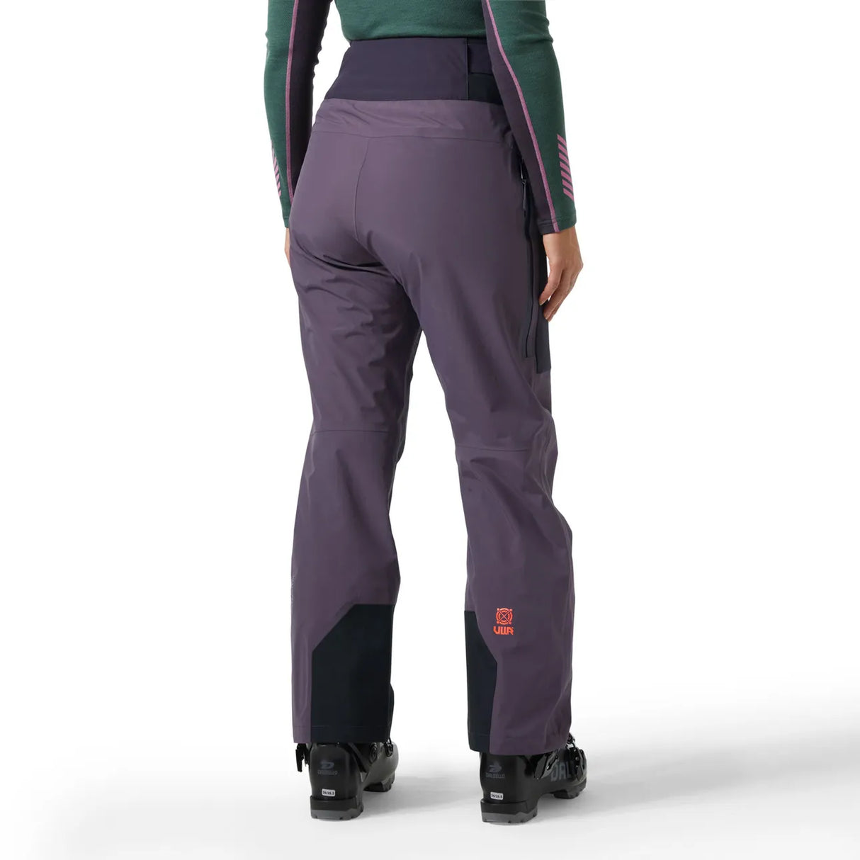 Helly Hansen Women's Sogn Shell Ski Pants Skibukser Dame - Smoked Purple -