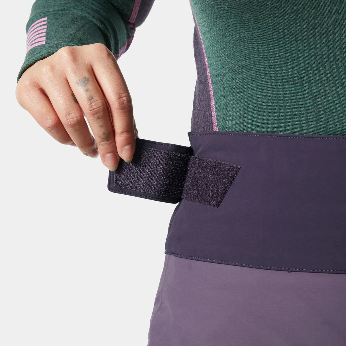 Helly Hansen Women's Sogn Shell Ski Pants Skibukser Dame - Smoked Purple -