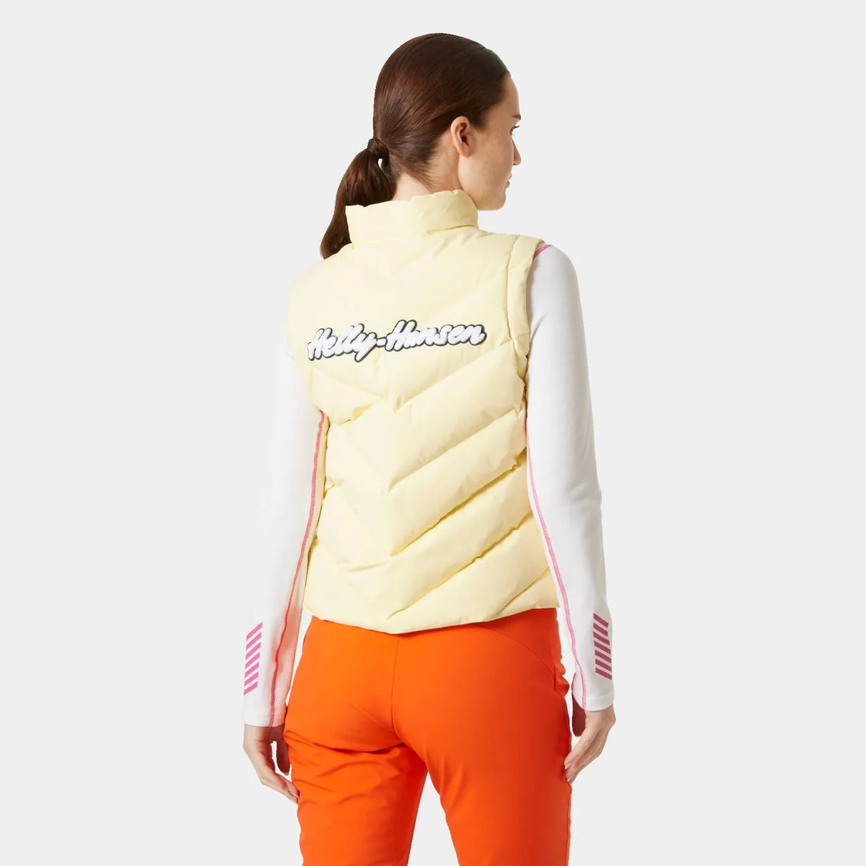 Helly Hansen Women's Après Ski Insulated Vest Dame - Yellow Cream -