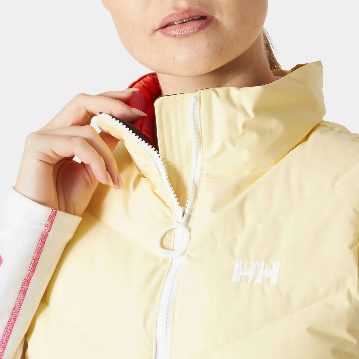 Helly Hansen Women's Après Ski Insulated Vest Dame - Yellow Cream -