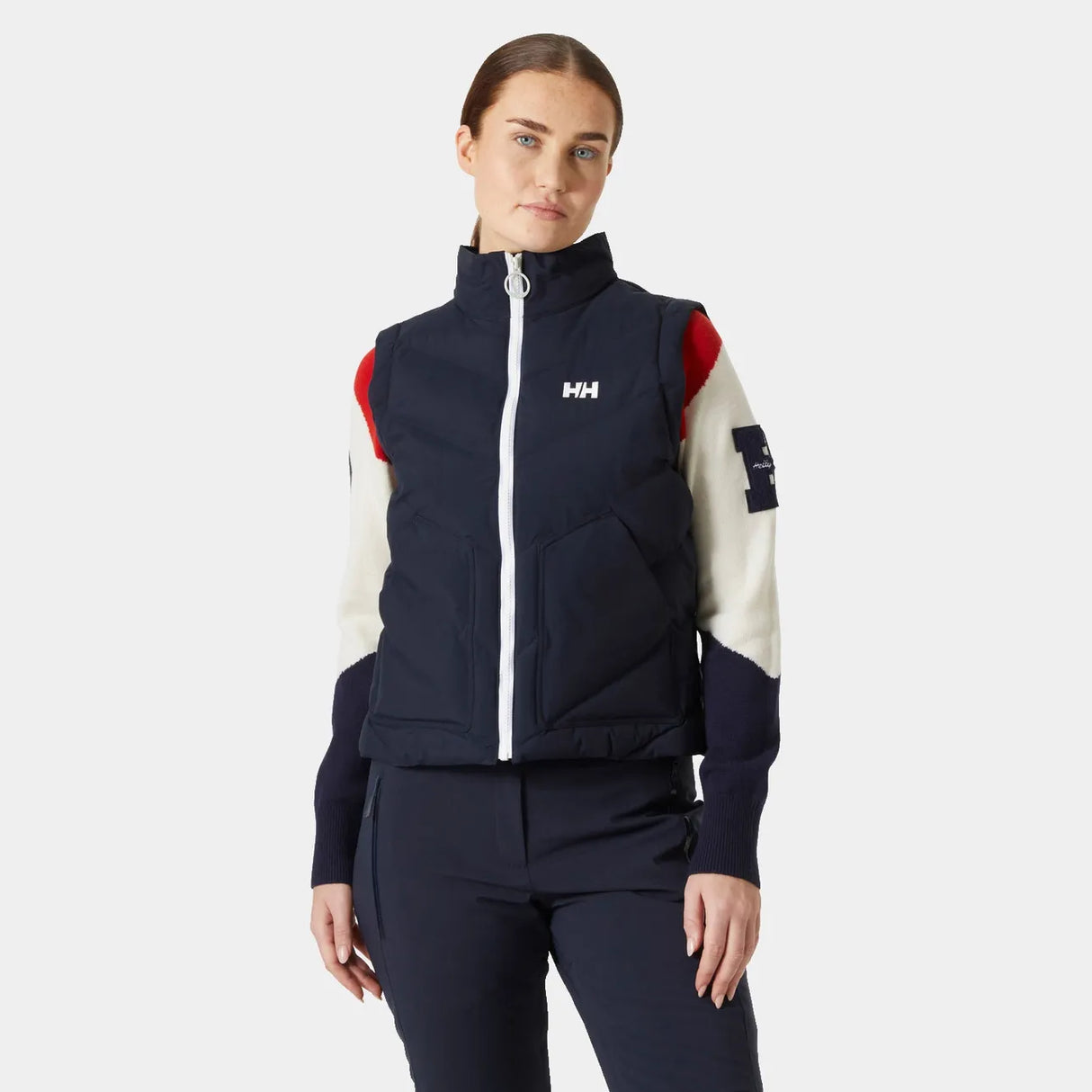 Helly Hansen Women's Après Ski Insulated Vest Dame - Navy - Navy