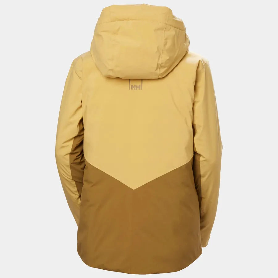 Helly Hansen Women's Edge 3.0 Ski Jacket Skijakke Dame - Sand -