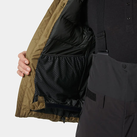 Helly Hansen Men's Kvitfjell Race Puffy Ski Jacket Skijakke Herre - Sepia -