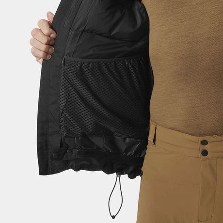 Helly Hansen Men's Kvitfjell Race Puffy Ski Jacket Skijakke Herre - Black -