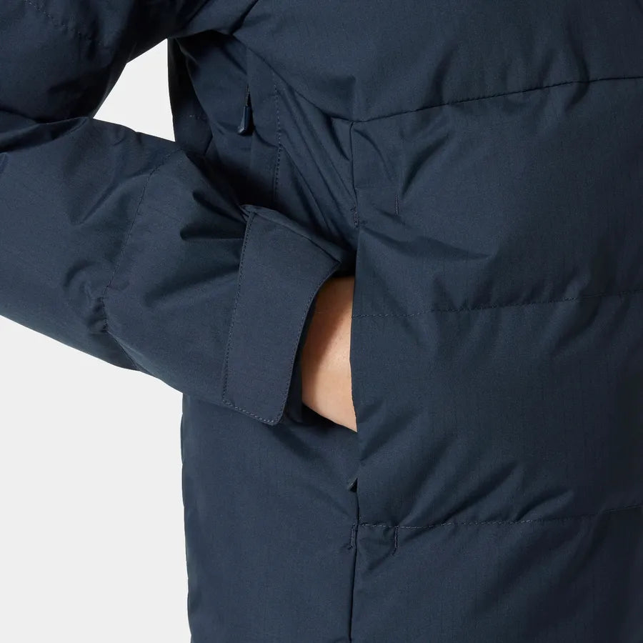 Helly Hansen Women's Kvitfjell Race Puffy Ski Jacket Skijakke Dame - Navy -