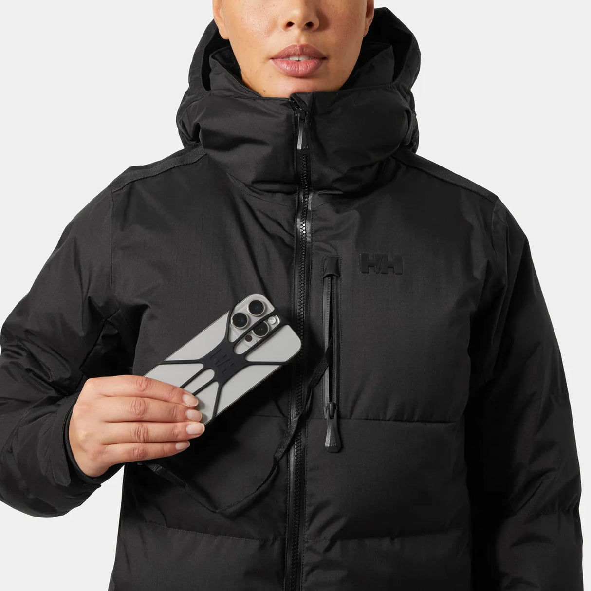 Helly Hansen Women's Kvitfjell Race Puffy Ski Jacket Skijakke Dame - Black -