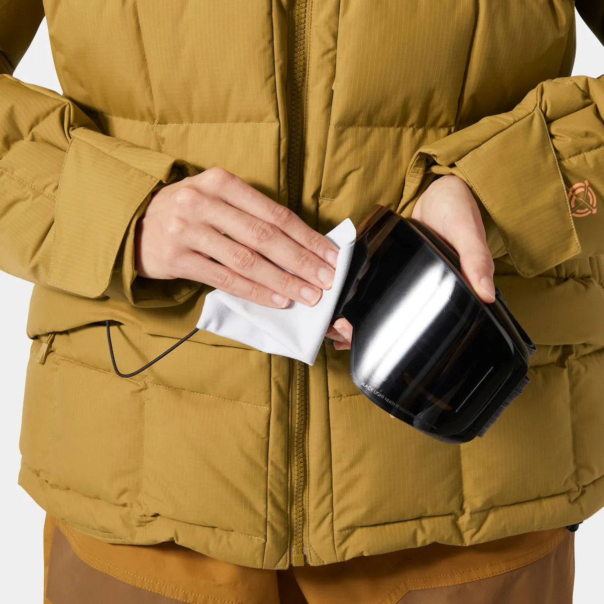 Helly Hansen Women's Emiko Ridable Puffy Jacket Skijakke Dame - Lynx -