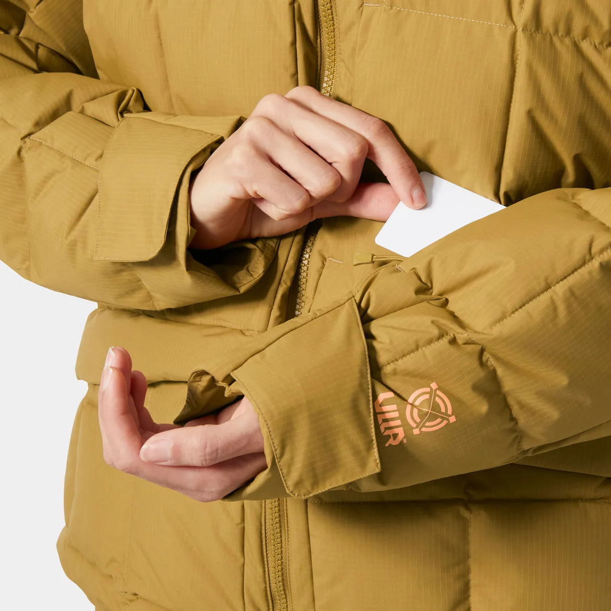 Helly Hansen Women's Emiko Ridable Puffy Jacket Skijakke Dame - Lynx -