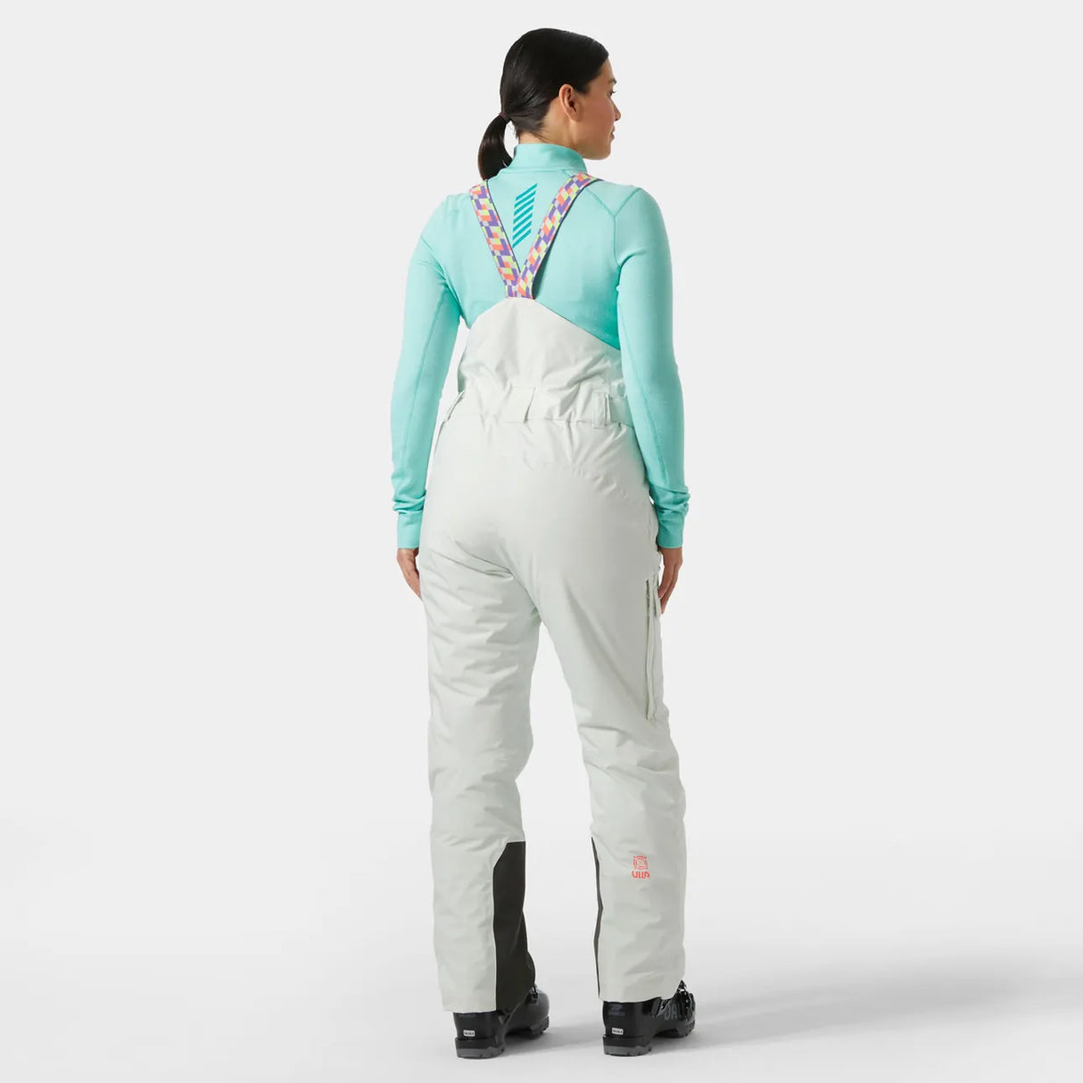 Helly Hansen Women's Switch Cargo Bib Pants Skibukser Dame - Seafoam -