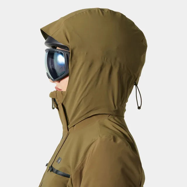 Helly Hansen Women's Alphelia Elevate Jacket Skijakke Dame - Sepia -