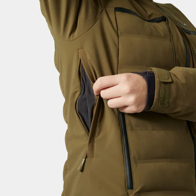 Helly Hansen Women's Alphelia Elevate Jacket Skijakke Dame - Sepia -