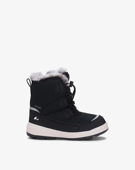 Viking Montebello Warm GTX Zip Kids Gore-Tex Speedlace Vinterstøvler Børn - Black