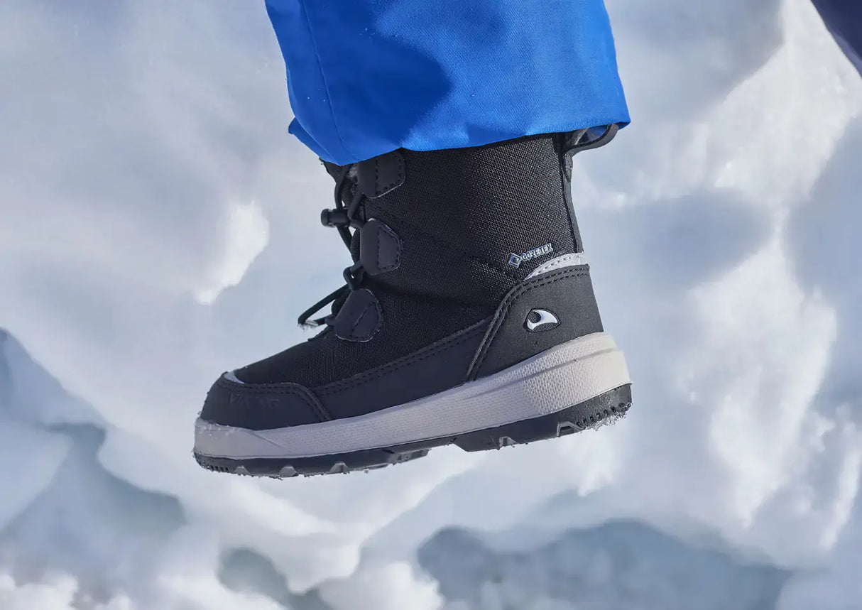 Viking Montebello Warm GTX Zip Kids Gore-Tex Speedlace Vinterstøvler Børn -