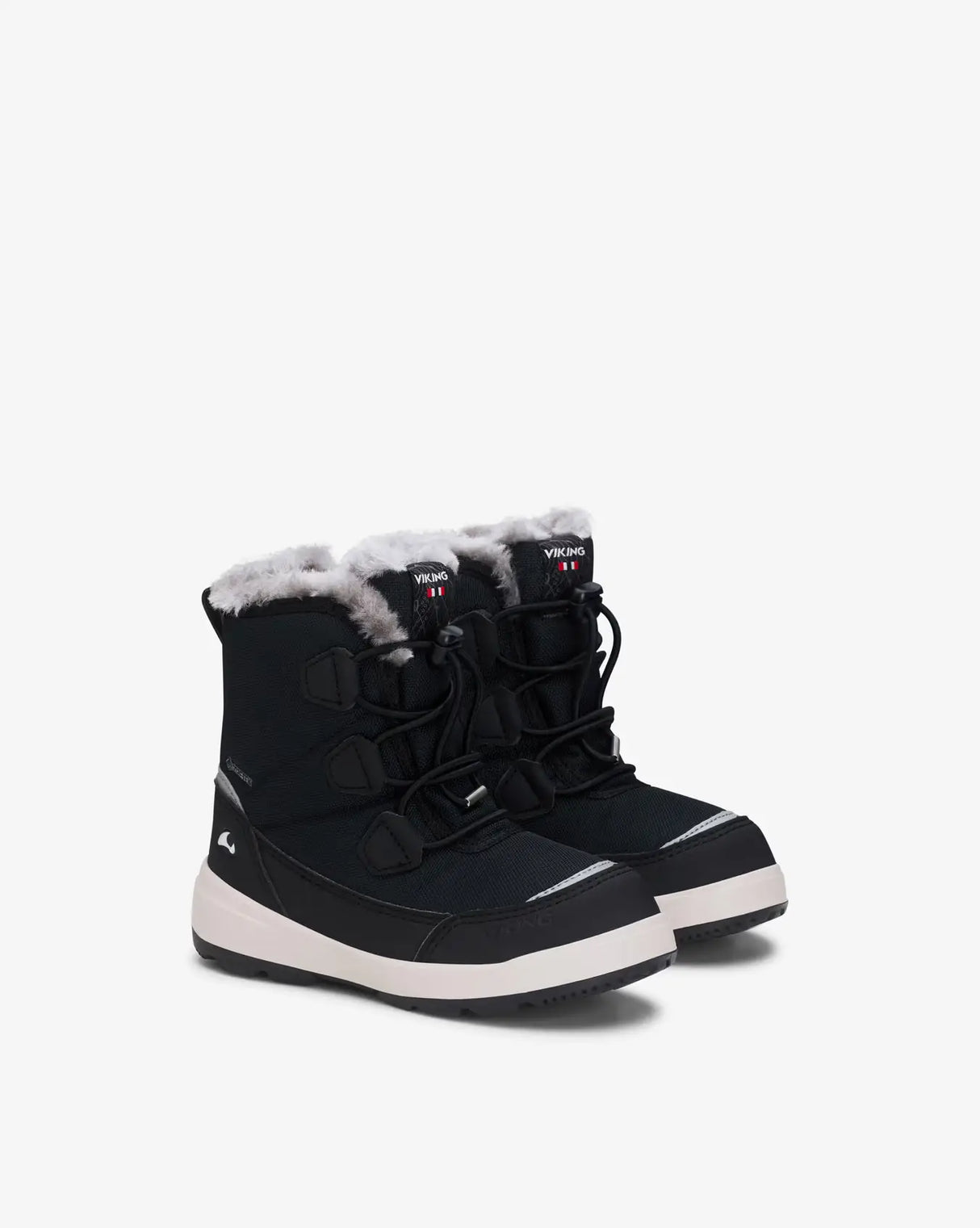 Viking Montebello Warm GTX Zip Kids Gore-Tex Speedlace Vinterstøvler Børn -