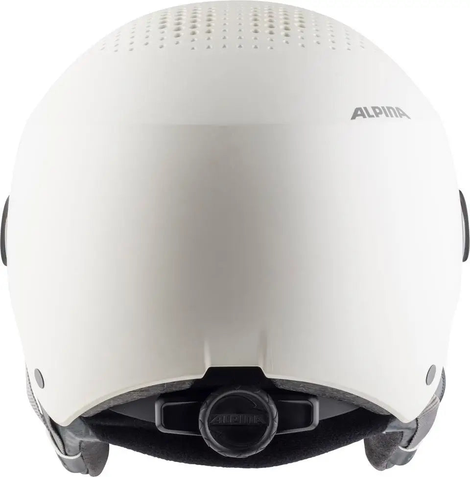 Alpina Arber Visor Q-Lite Skihjelm Dame / Herre - White Matt -