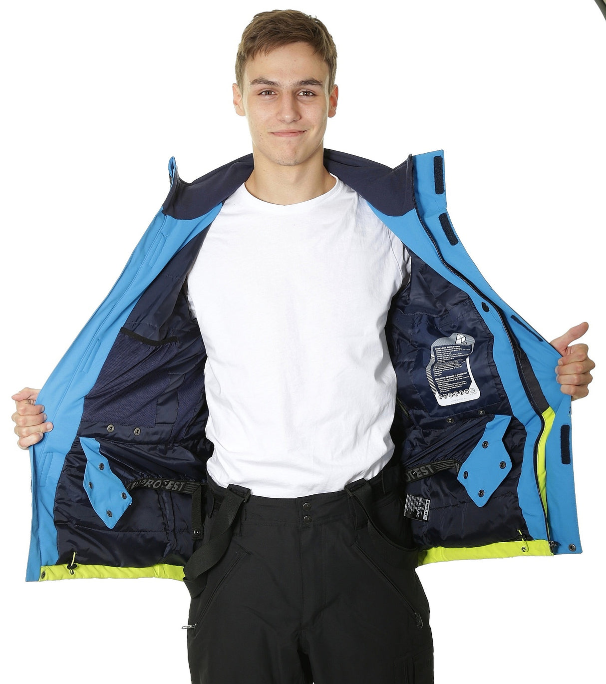 Protest Finley Skijakke Herre - Green Lime -