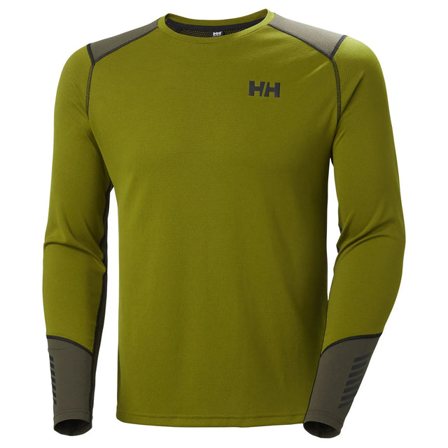 Helly Hansen Men's LIFA® ACTIVE Crew Base Layer Skiundertrøje Herre - Olive Green